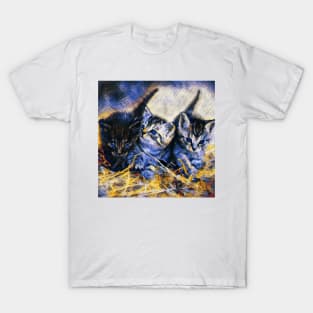 Kitten Painting T-Shirt